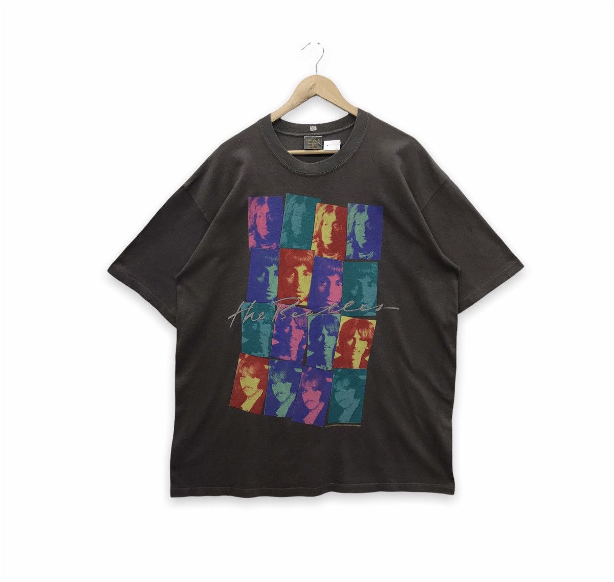Band Tees × Vintage *Rare!! Vintage 90s The Beatles Rock Band Tees Size US XL / EU 56 / 4 - 1 Thumbnail