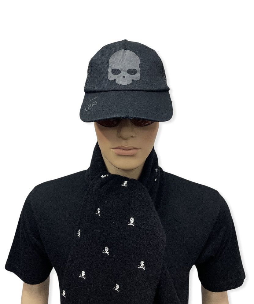 HYDROGEN RARE🔥90’s HYDROGEN x KCSnapback Iconic Skull Trucker Hat Size ONE SIZE - 2 Thumbnail