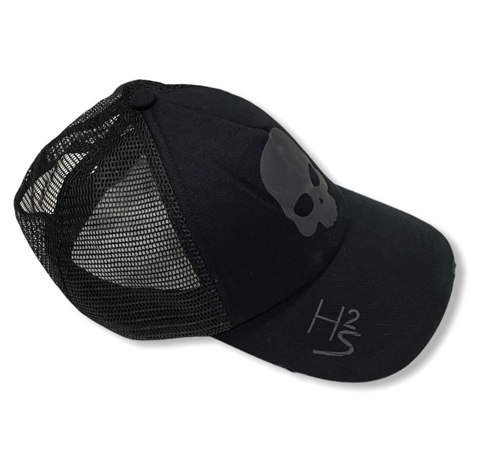 HYDROGEN RARE🔥90’s HYDROGEN x KCSnapback Iconic Skull Trucker Hat Size ONE SIZE - 8 Thumbnail