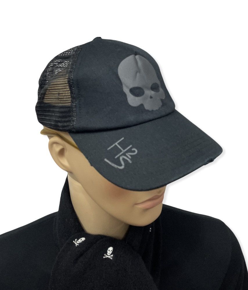 HYDROGEN RARE🔥90’s HYDROGEN x KCSnapback Iconic Skull Trucker Hat Size ONE SIZE - 3 Thumbnail