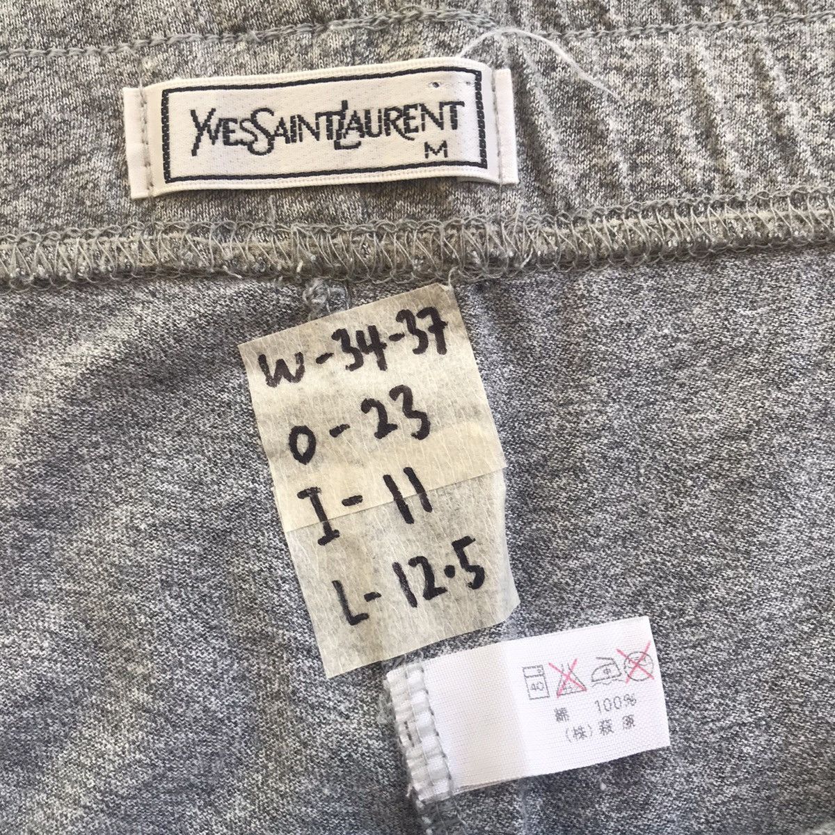 Vintage × Yves Saint Laurent STEALS Vintage 90s Yves Saint Laurent Shorts Size US 34 / EU 50 - 7 Thumbnail