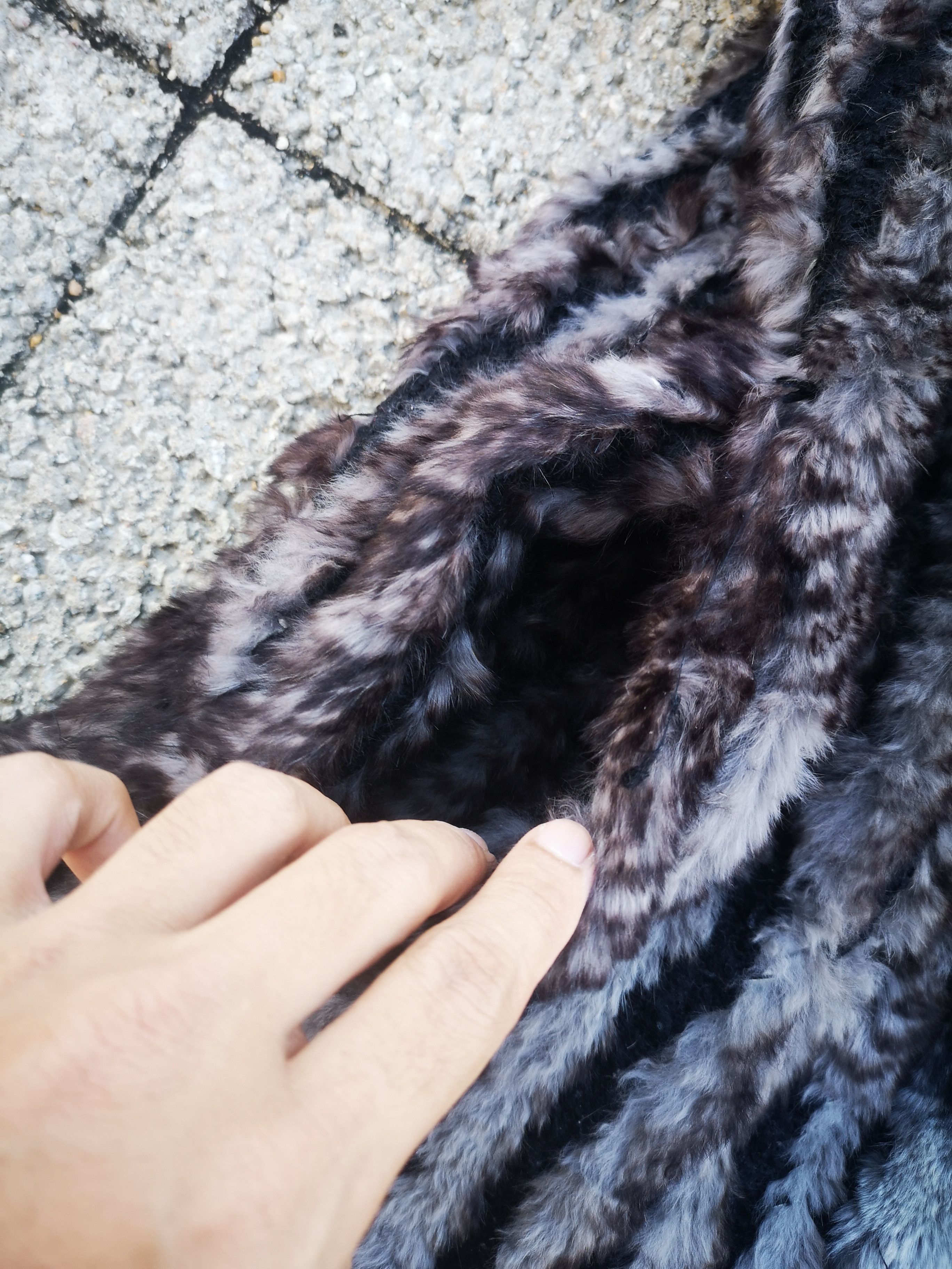 Japanese Brand × Vintage Rabbit Fur Reversible Button Jacket Size M / US 6-8 / IT 42-44 - 9 Thumbnail