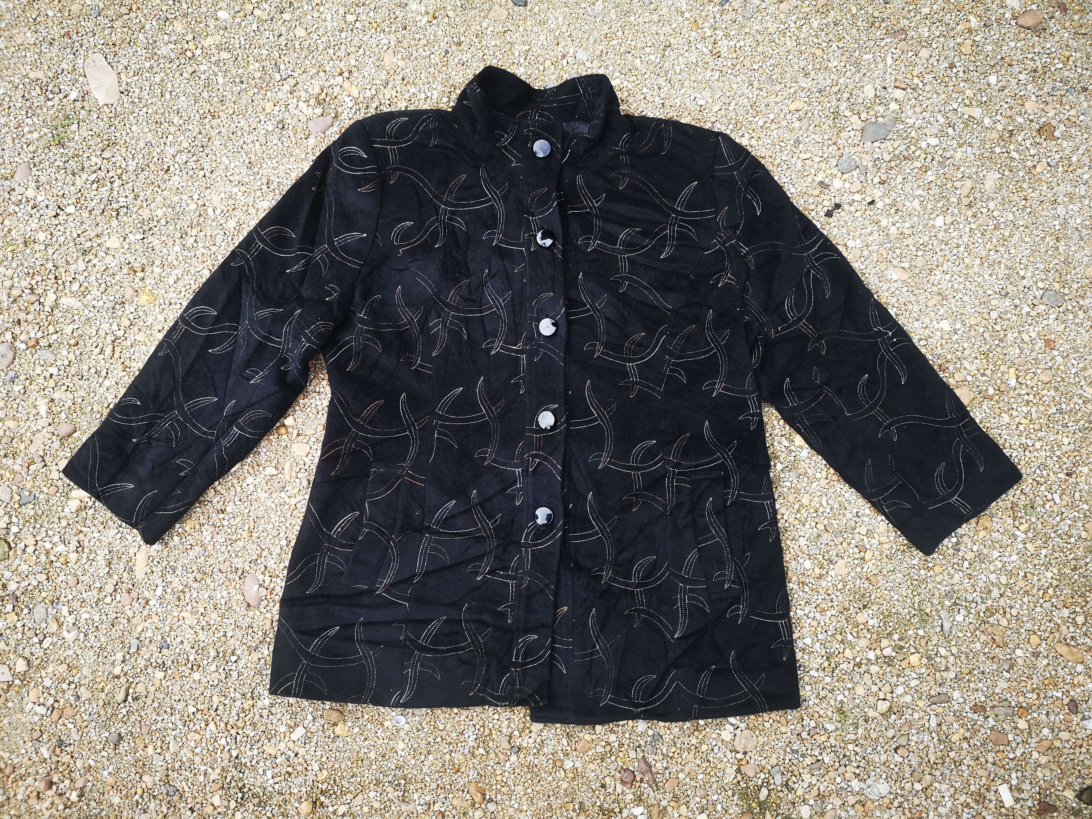 Designer × Japanese Brand × Vintage La Plata Long Jacket Button (wool) Size US M / EU 48-50 / 2 - 3 Thumbnail