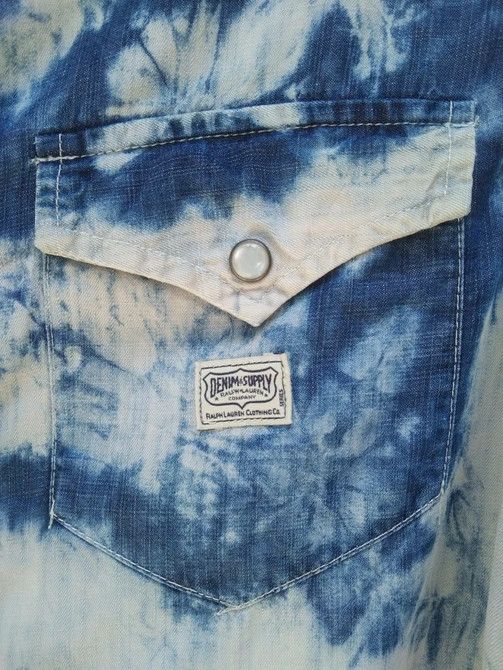 Denim & Supply Ralph Lauren × Ralph Lauren LIGHTLAYERS ACID WASH RALPH LAUREN SHIRT Size US S / EU 44-46 / 1 - 7 Thumbnail