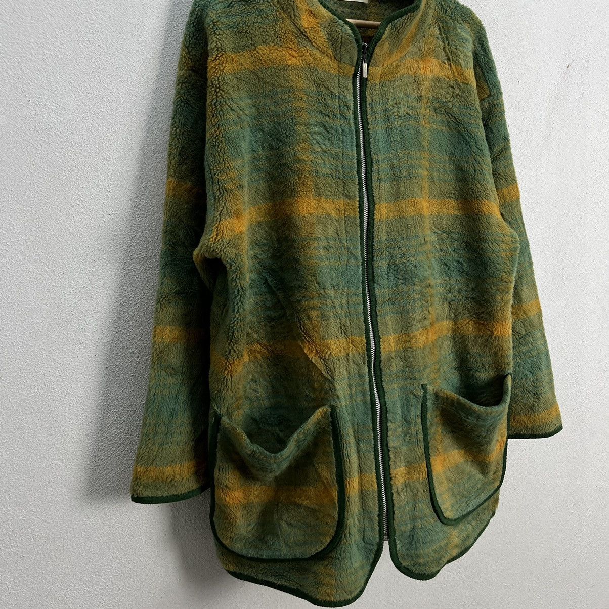 Japanese Brand ZIPPER JACKET KNIT NAVAJO STYLE DESIGN MARIE CLAIRE Size US M / EU 48-50 / 2 - 5 Thumbnail