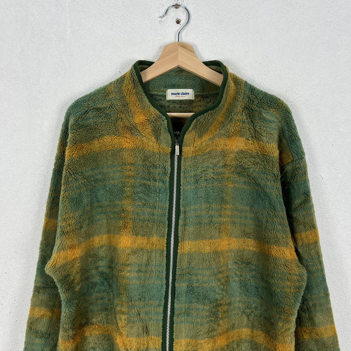 Japanese Brand ZIPPER JACKET KNIT NAVAJO STYLE DESIGN MARIE CLAIRE Size US M / EU 48-50 / 2 - 3 Thumbnail
