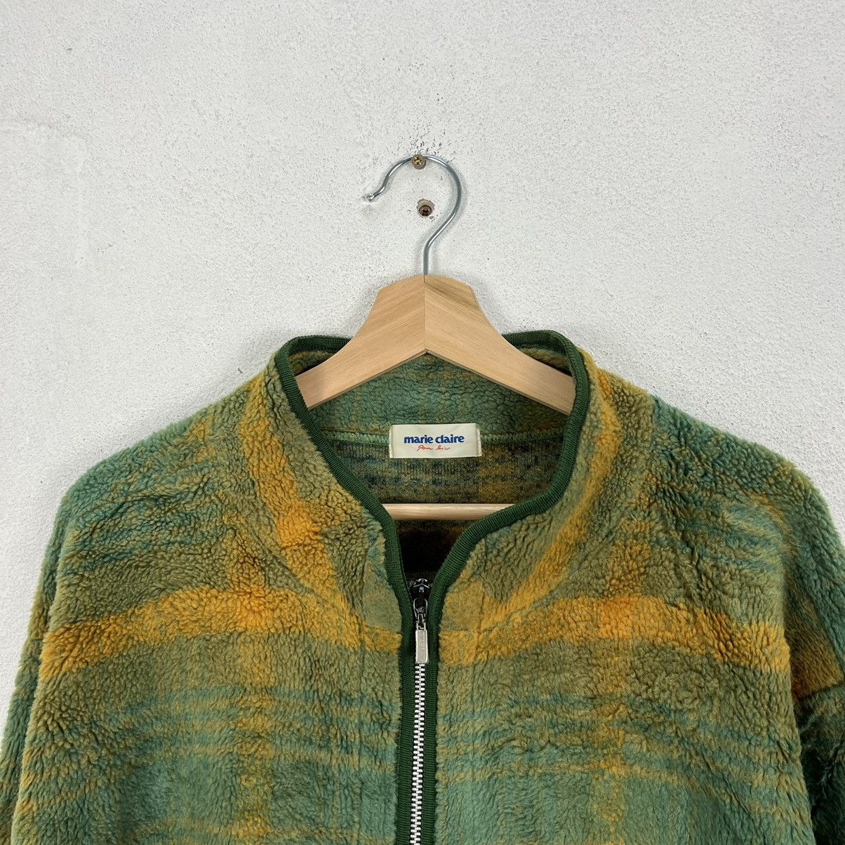Japanese Brand ZIPPER JACKET KNIT NAVAJO STYLE DESIGN MARIE CLAIRE Size US M / EU 48-50 / 2 - 6 Thumbnail