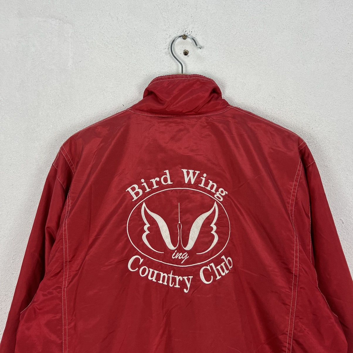 Japanese Brand RARE BIRD WING COUNTRY CLUB BIG LOGO JACKET STREETWEAR STYLE Size US M / EU 48-50 / 2 - 3 Thumbnail
