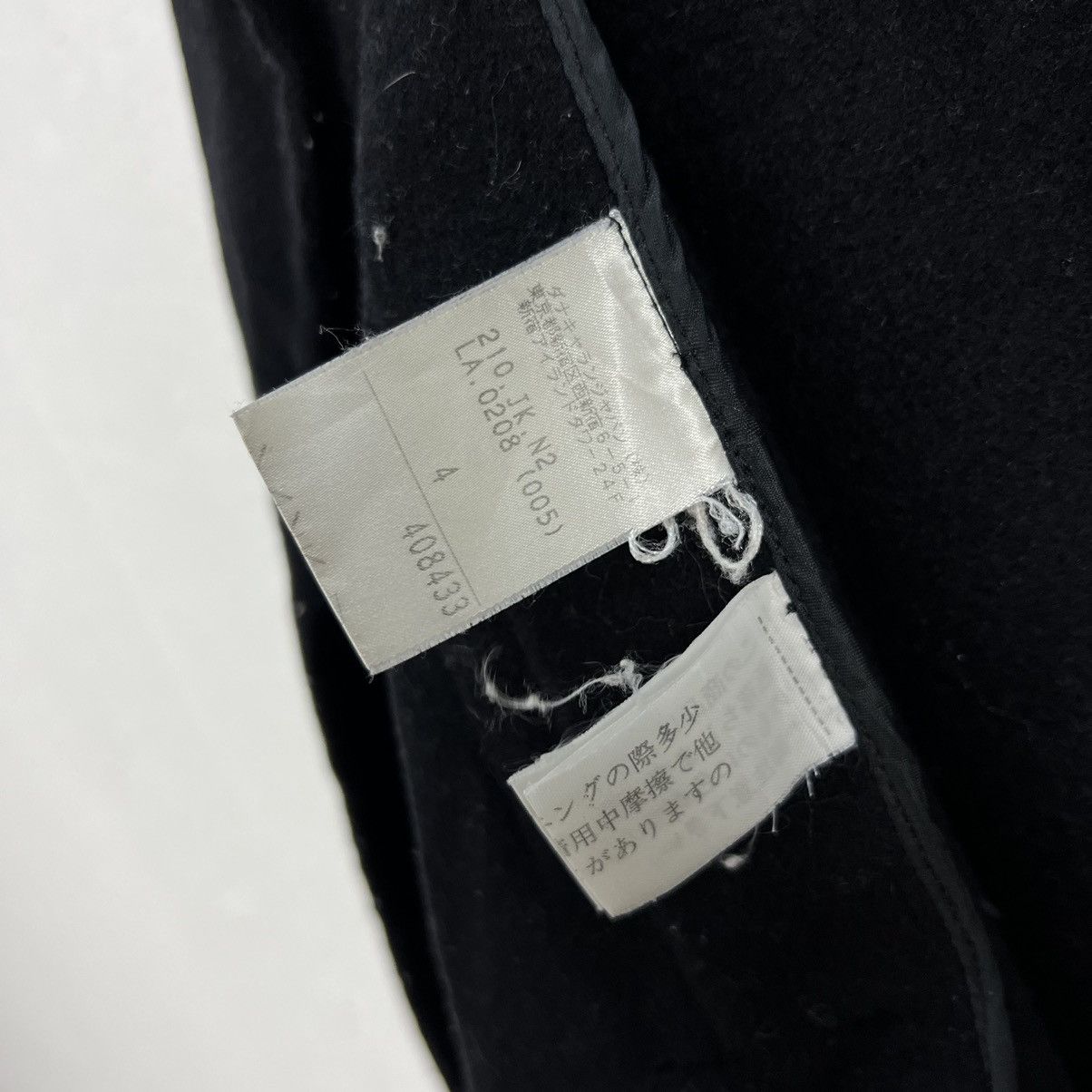 DKNY ULTIMATE BLACK CROPPED JACKET DLNY AVANT GARDE DESIGN Size US M / EU 48-50 / 2 - 10 Thumbnail