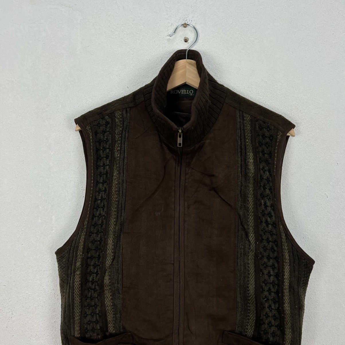 Japanese Brand VINTAGE ROVELLO TANK TOP VEST NAVAJO DESIGN STYLE Size US L / EU 52-54 / 3 - 3 Thumbnail