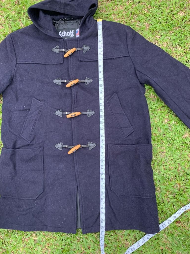 Schott Woolen Duffle Coat Schott USA Size S / US 4 / IT 40 - 12 Thumbnail