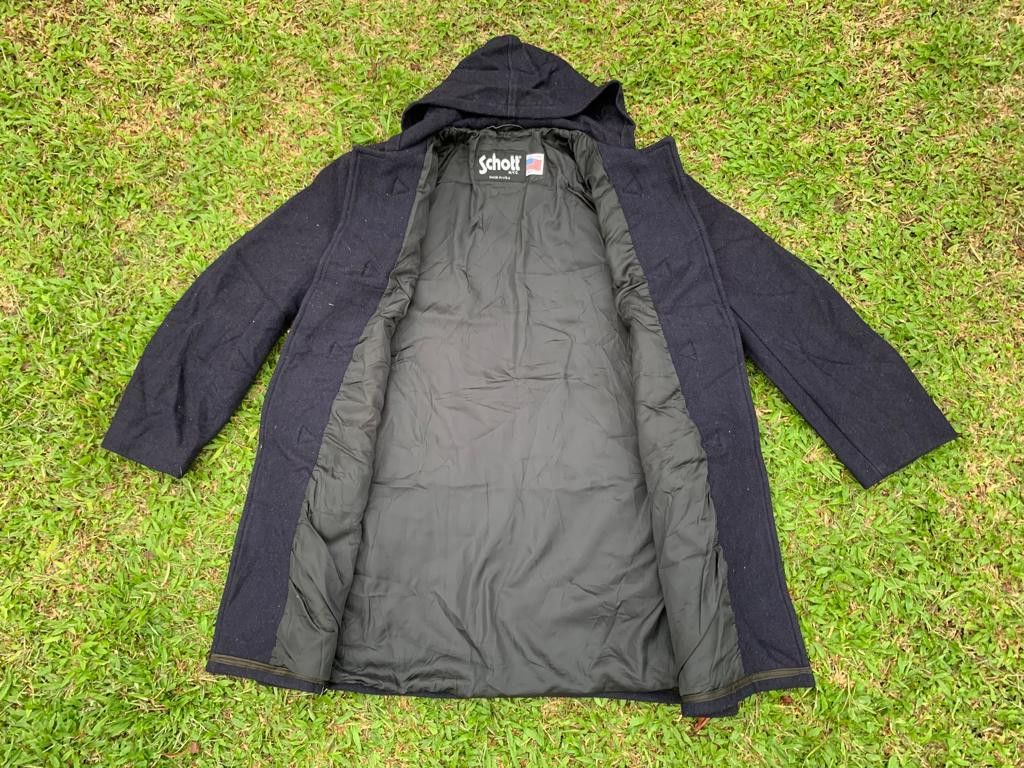 Schott Woolen Duffle Coat Schott USA Size S / US 4 / IT 40 - 7 Thumbnail