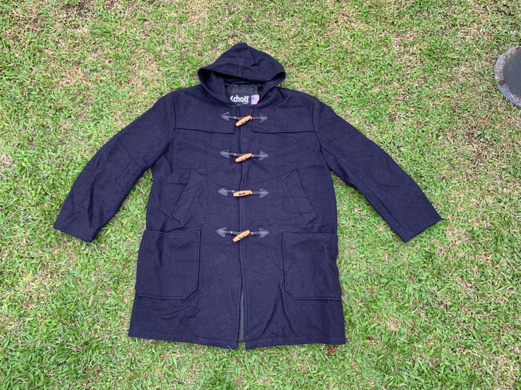 Schott Woolen Duffle Coat Schott USA Size S / US 4 / IT 40 - 3 Thumbnail
