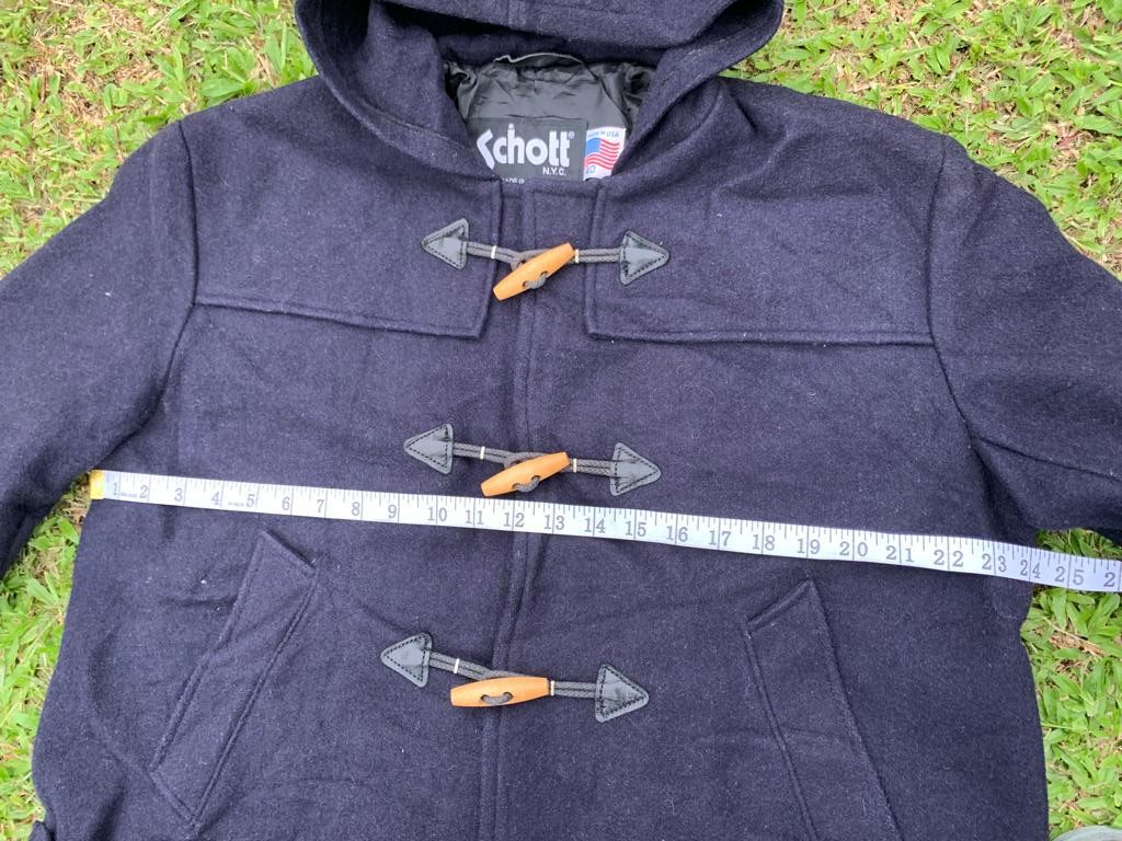 Schott Woolen Duffle Coat Schott USA Size S / US 4 / IT 40 - 11 Thumbnail