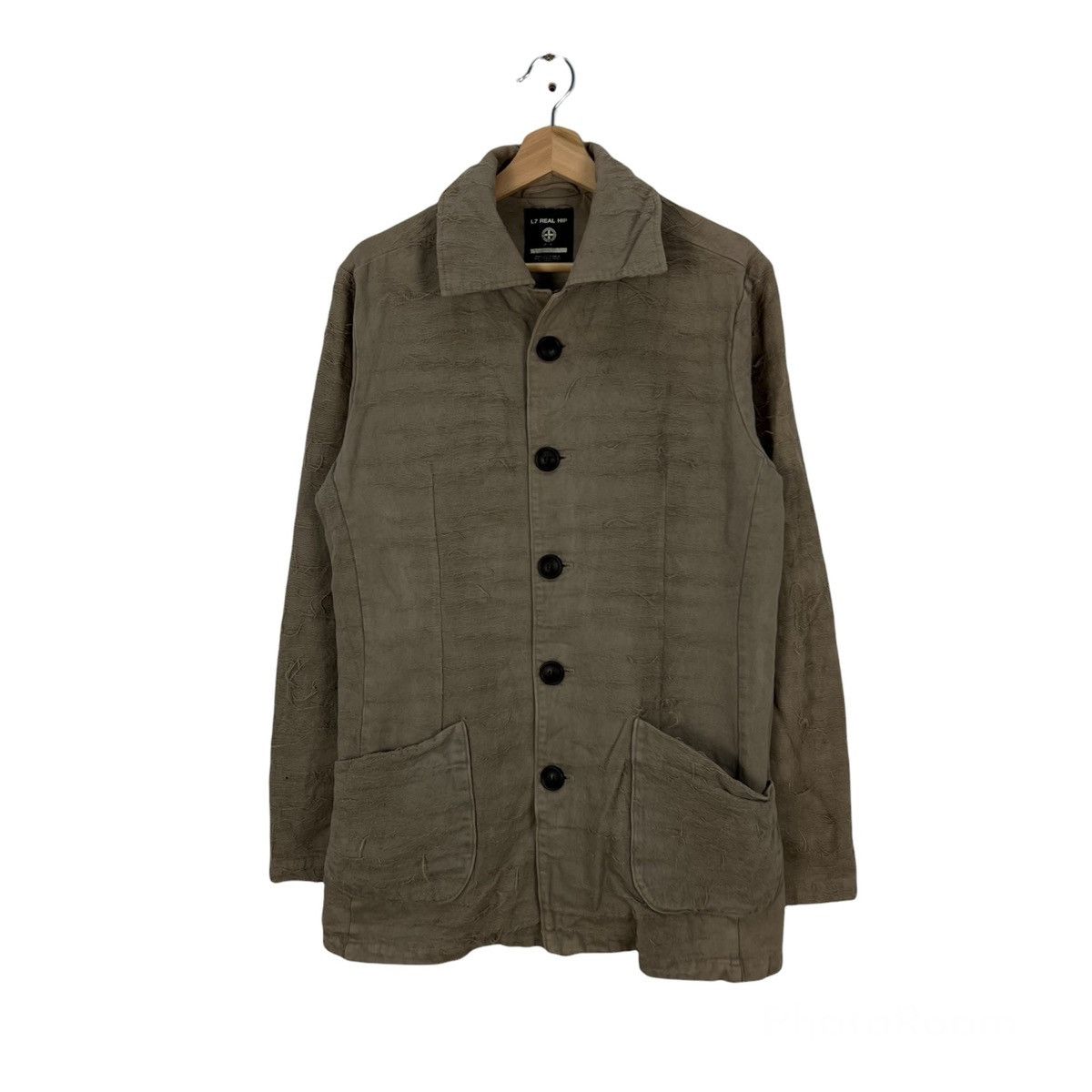 Japanese Brand RARE STYLE DISTRESSED DESIGN MAFIA L7 REAL HIP JACKET Size US M / EU 48-50 / 2 - 1 Thumbnail