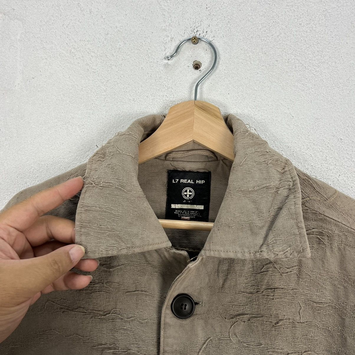 Japanese Brand RARE STYLE DISTRESSED DESIGN MAFIA L7 REAL HIP JACKET Size US M / EU 48-50 / 2 - 7 Thumbnail