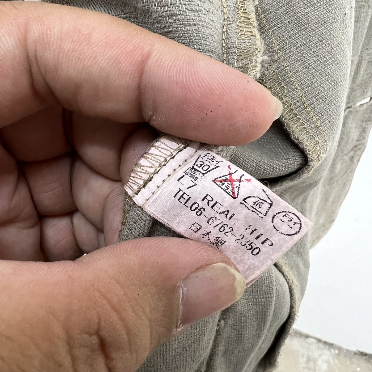 Japanese Brand RARE STYLE DISTRESSED DESIGN MAFIA L7 REAL HIP JACKET Size US M / EU 48-50 / 2 - 14 Thumbnail
