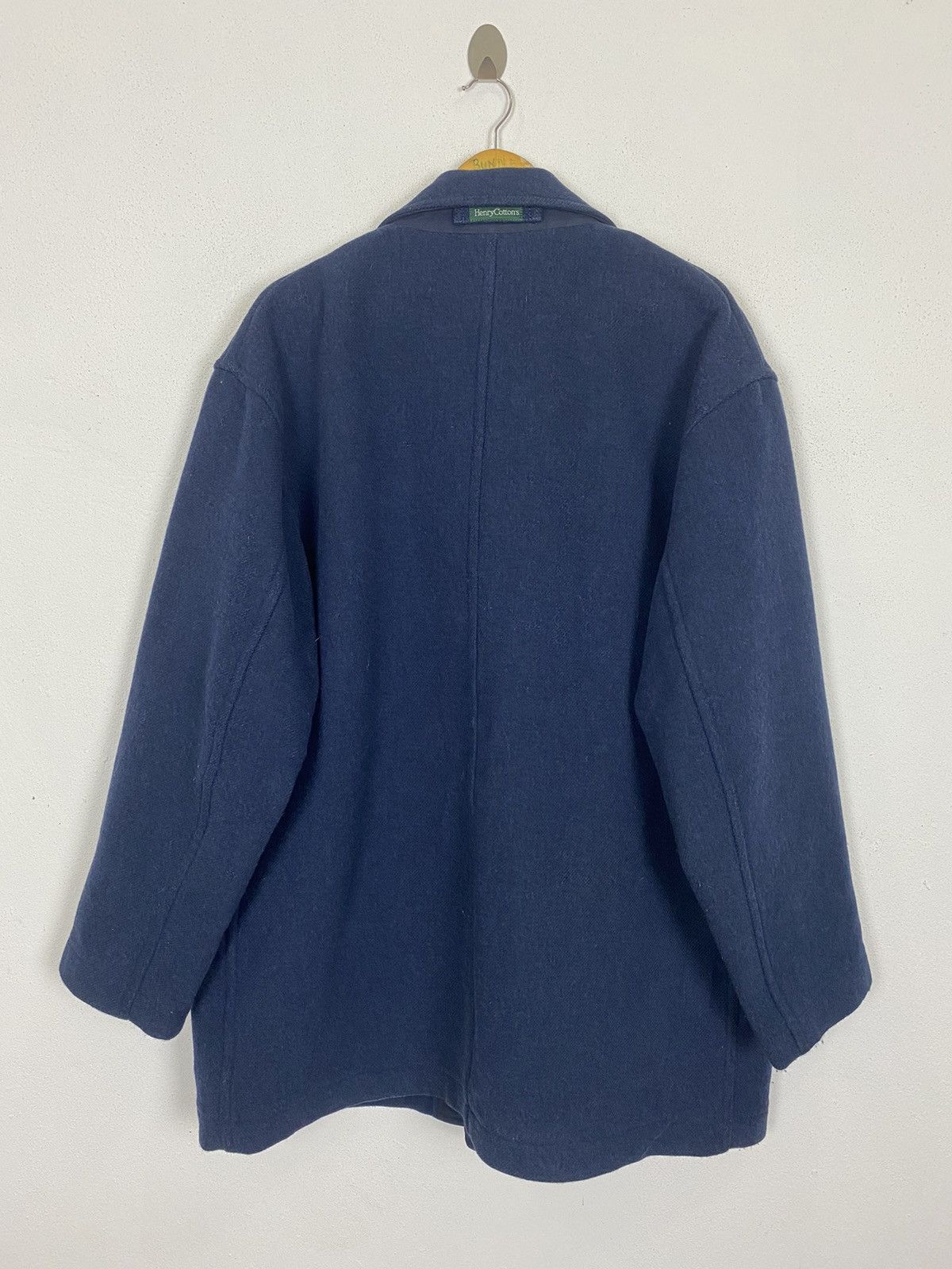 Henry Cotton's HENRY COTTON’S RAINWEAR & SPORTWEAR OVER SIZE WOOL JACKET Size US L / EU 52-54 / 3 - 6 Thumbnail