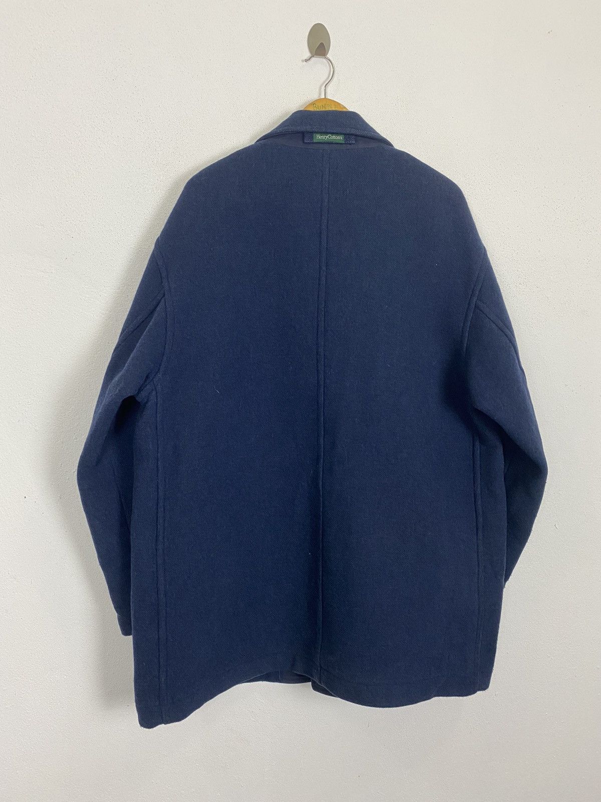 Henry Cotton's HENRY COTTON’S RAINWEAR & SPORTWEAR OVER SIZE WOOL JACKET Size US L / EU 52-54 / 3 - 7 Thumbnail