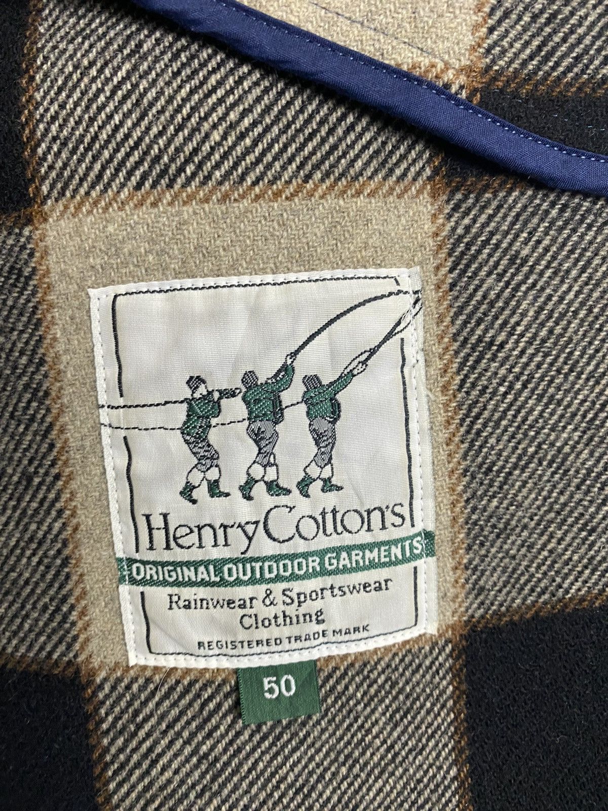 Henry Cotton's HENRY COTTON’S RAINWEAR & SPORTWEAR OVER SIZE WOOL JACKET Size US L / EU 52-54 / 3 - 11 Thumbnail