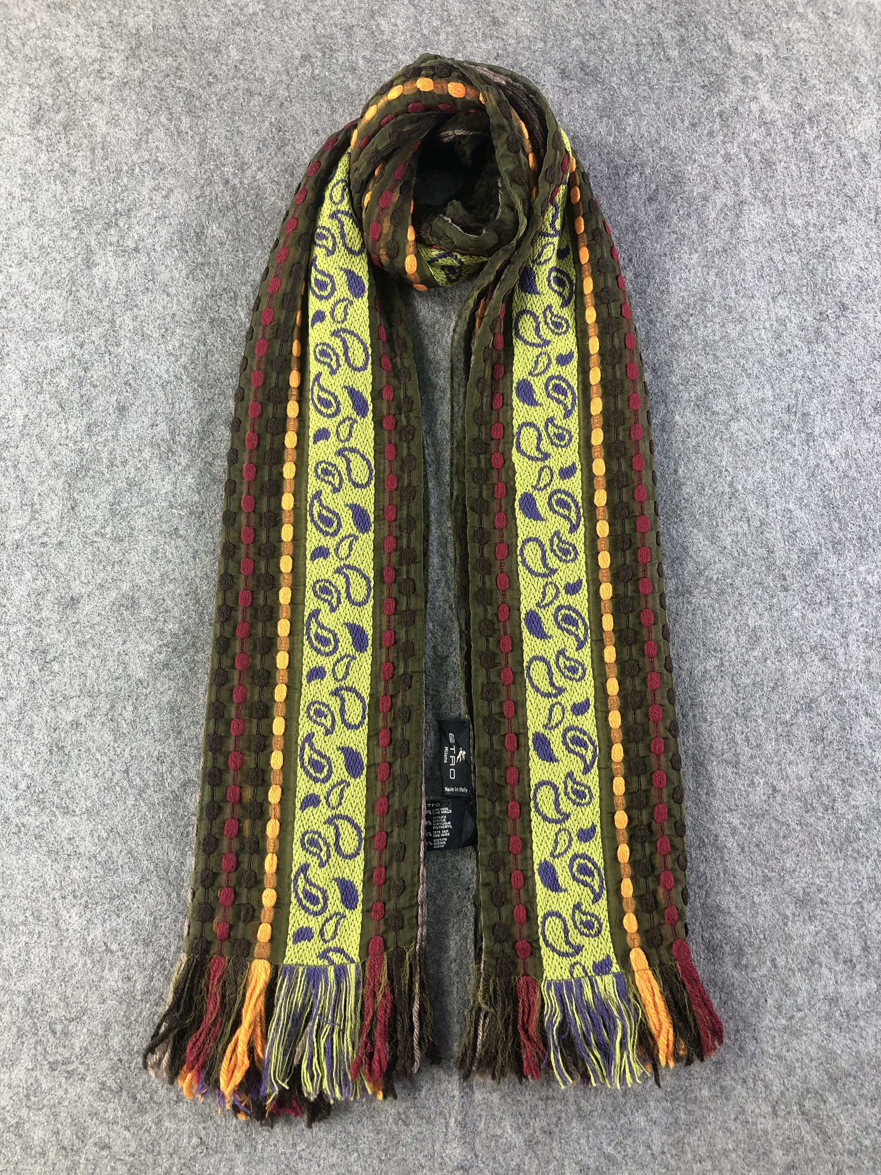 Etro Etro Paislee Scarf / Muffler / Neckwear Size ONE SIZE - 1 Thumbnail