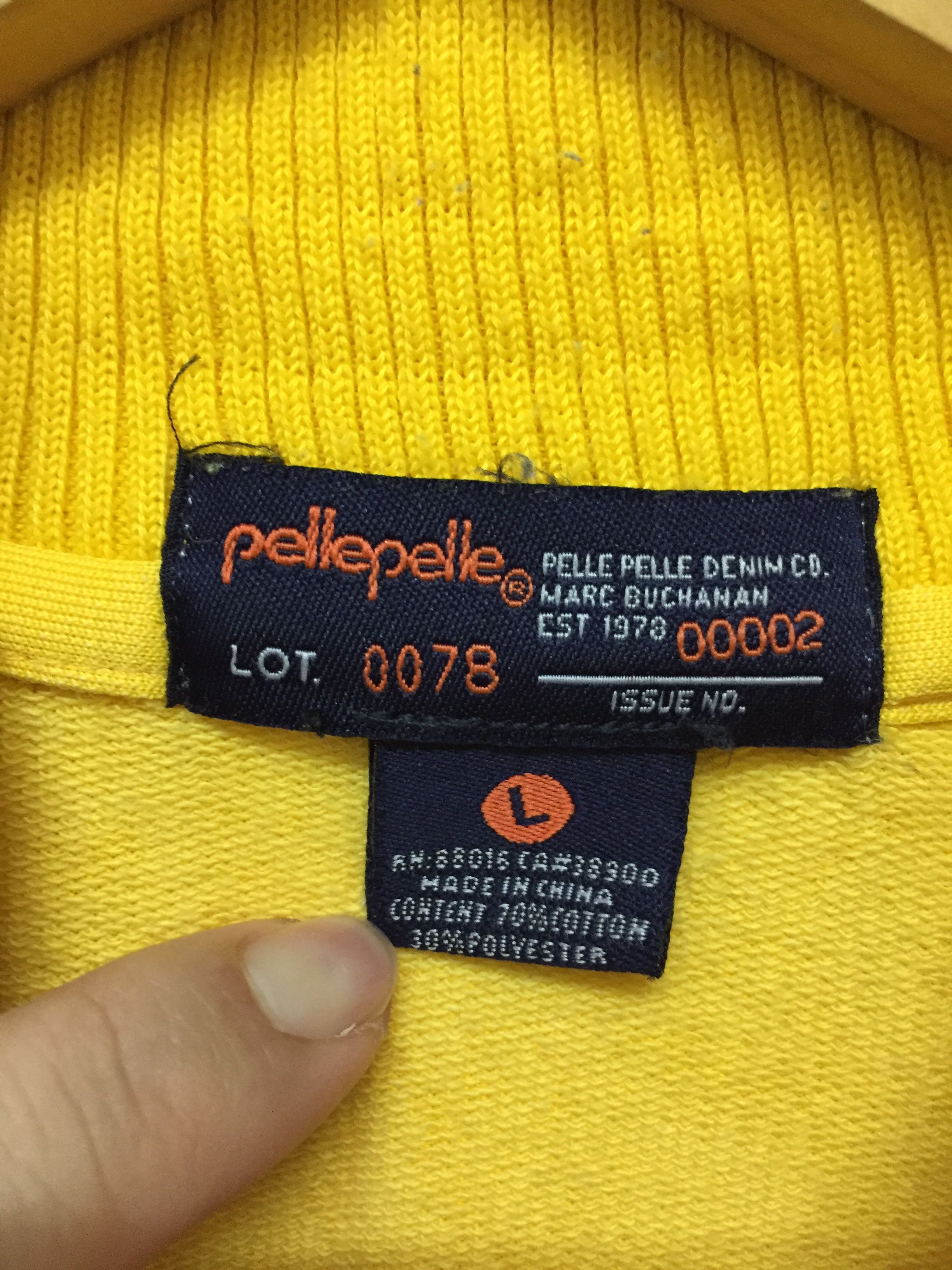 Pelle Pelle Life liberty fashion illuminati buddha embroidered sweater Size US XL / EU 56 / 4 - 15 Thumbnail