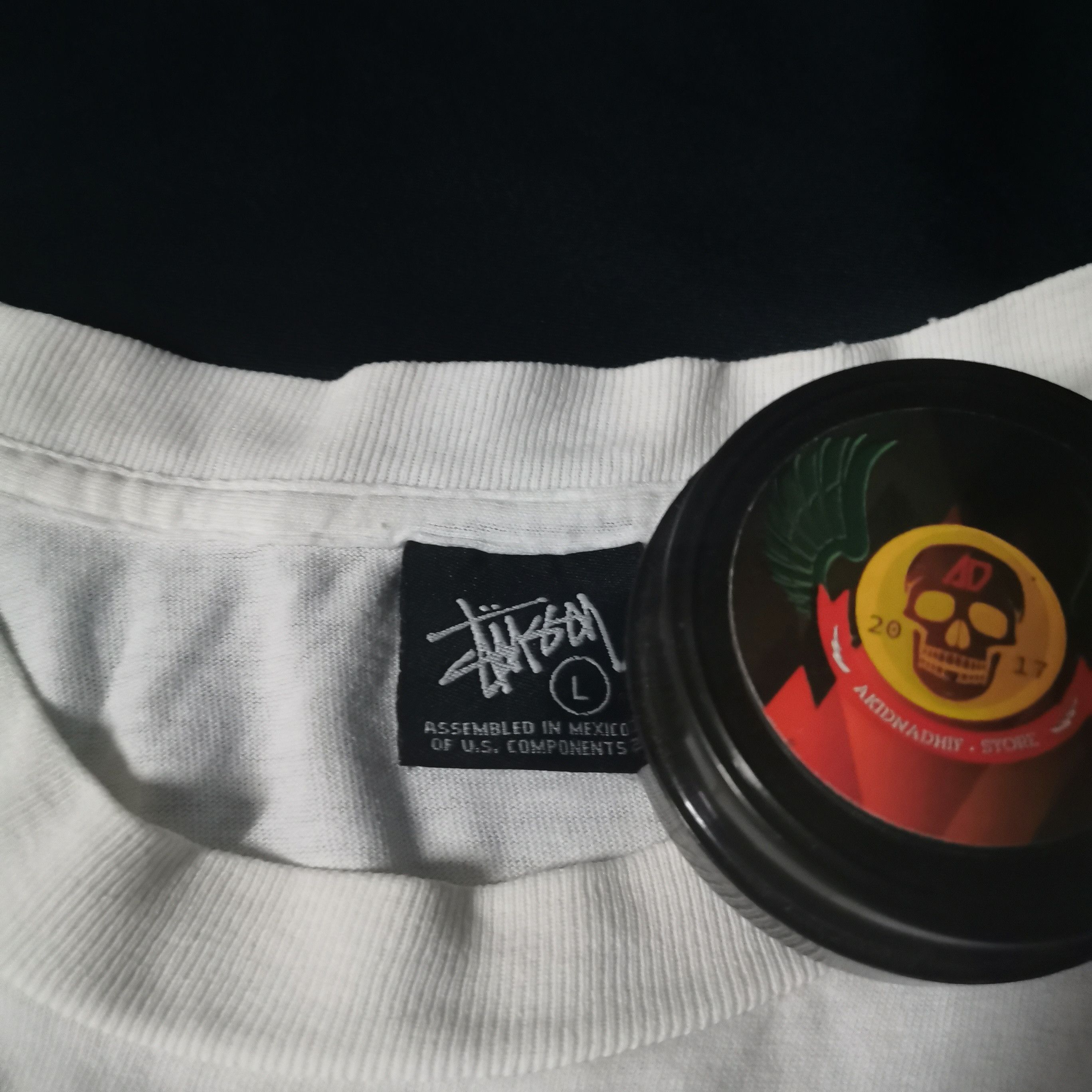 Stussy Vintage 90/00s Stussy x Chuck Norris Shirt Size US L / EU 52-54 / 3 - 3 Thumbnail