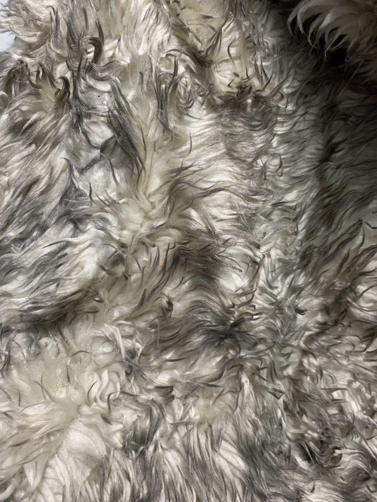 If Six Was Nine × Le Grande Bleu (L.G.B.) × Vintage 🔥RARE!! FAUX FURRY HOODIE VINTAGE CELEBRITIES JACKET Size US M / EU 48-50 / 2 - 4 Thumbnail