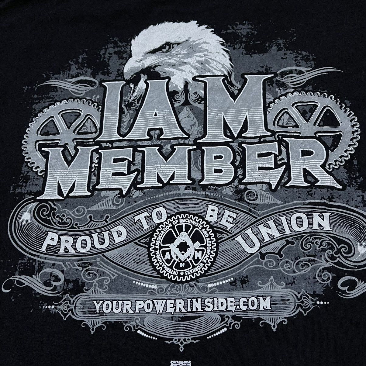 Vintage Vintage 90s union made tshirt we cower to no one USA graphic Size US M / EU 48-50 / 2 - 4 Thumbnail