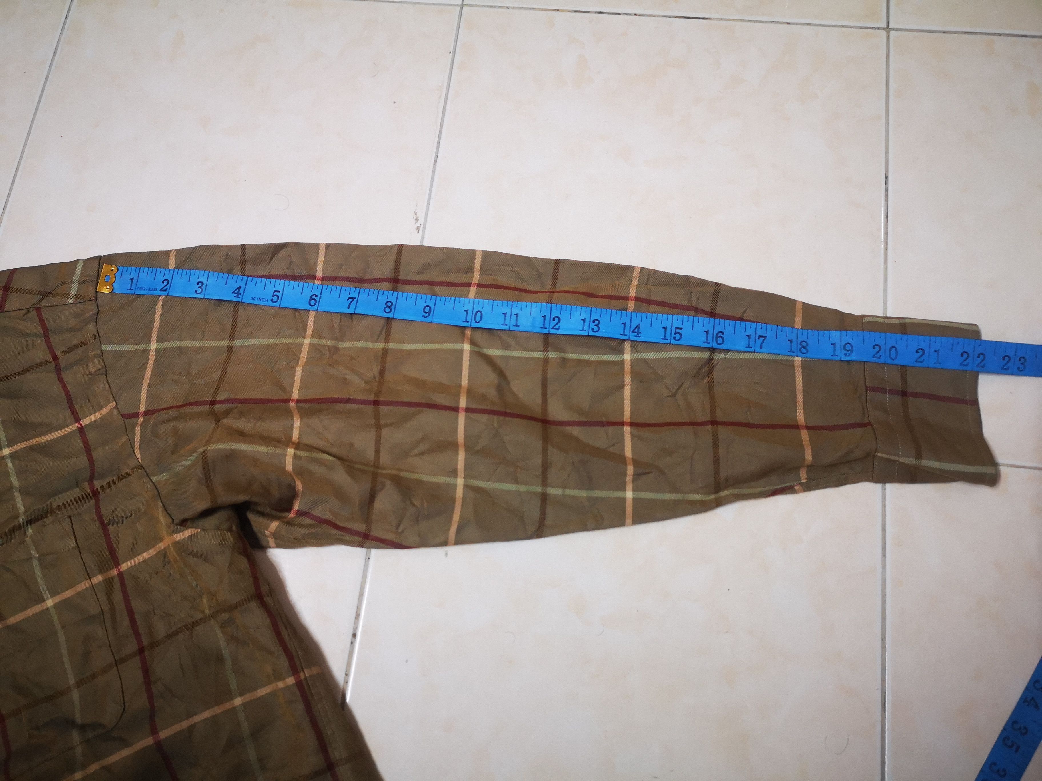Burberry Vintage Flannel Burberrys Size US L / EU 52-54 / 3 - 21 Thumbnail