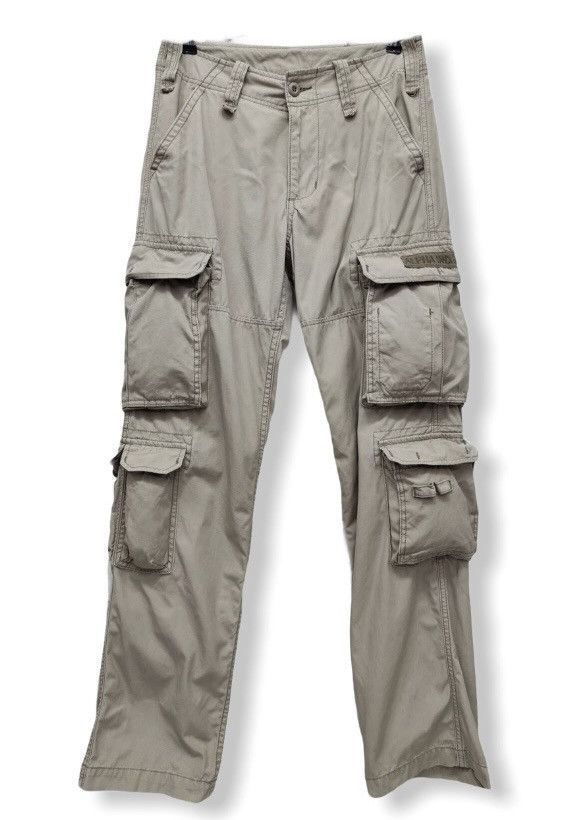 image of Alpha Industries Tactical Multipocket Cargo Pants in Beige, Men's (Size 28)