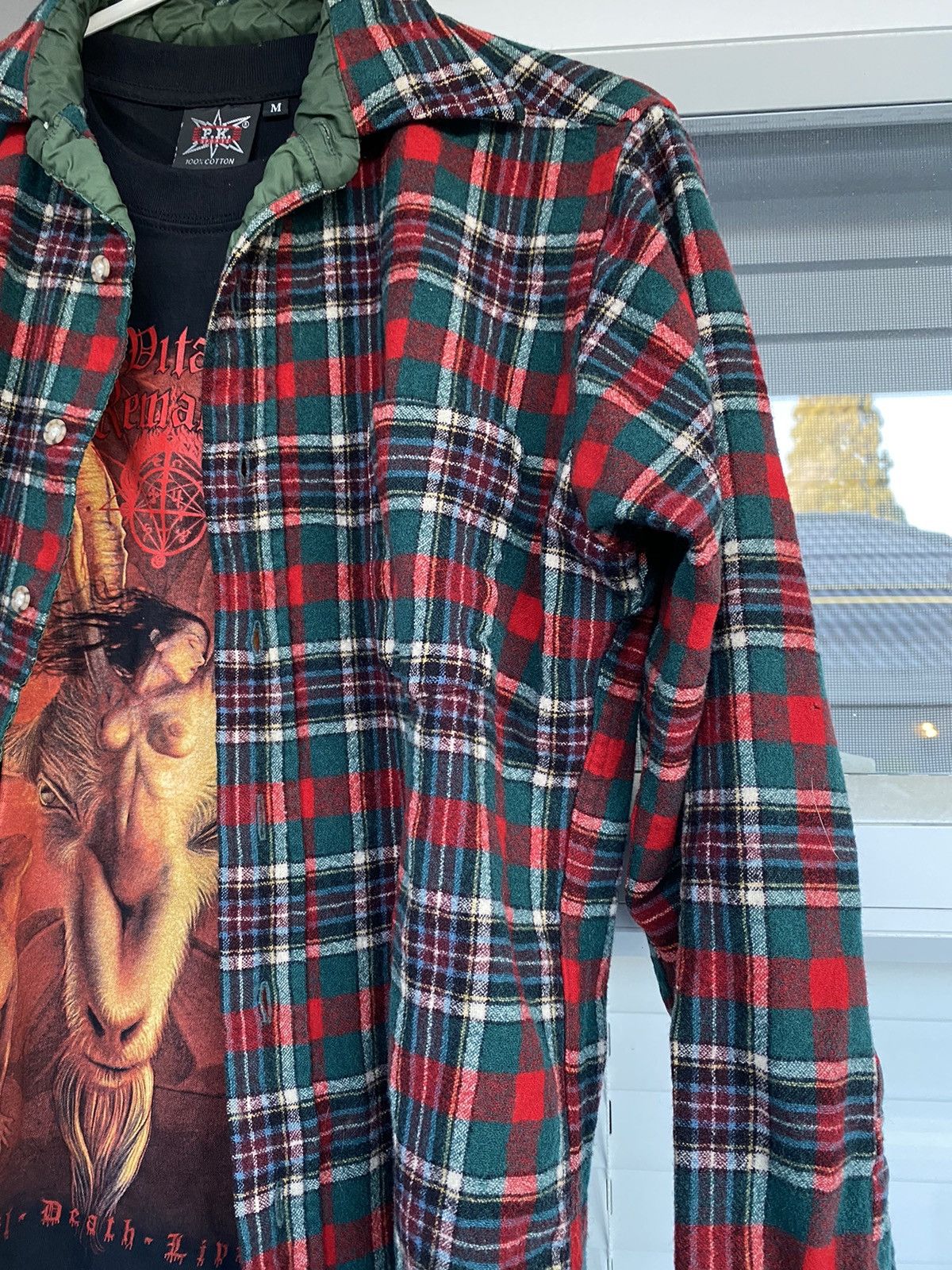 Pendleton × Vintage Pendleton Wool Workwear Flannel Tartan Checkered Shirt Size US M / EU 48-50 / 2 - 2 Thumbnail
