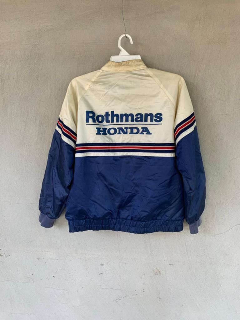 Honda Vintage Honda Rothmans zipper Jacket Size US M / EU 48-50 / 2 - 2 Thumbnail