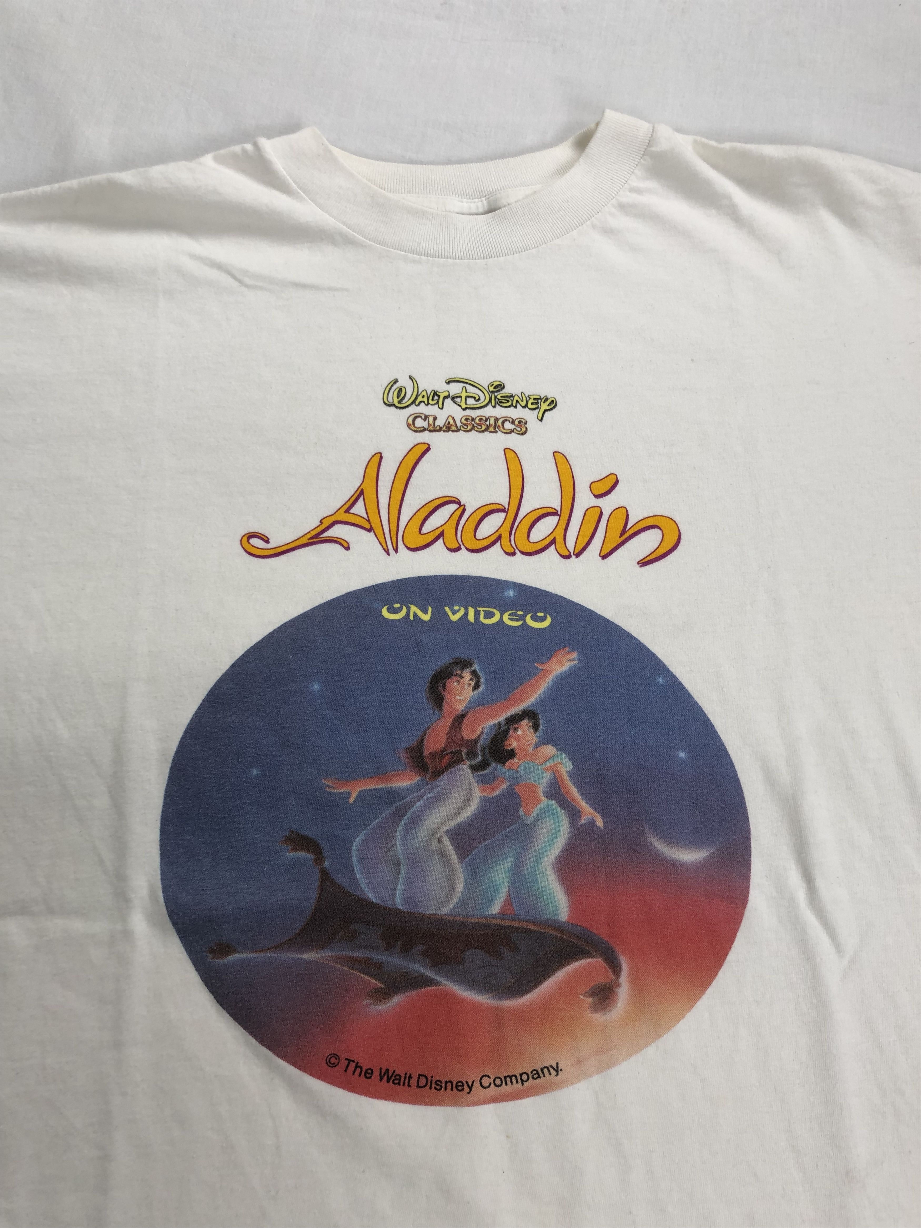 Cartoon Network Vintage 90s Aladdin (Lion King Beauty and the Beast) Size US XL / EU 56 / 4 - 2 Thumbnail