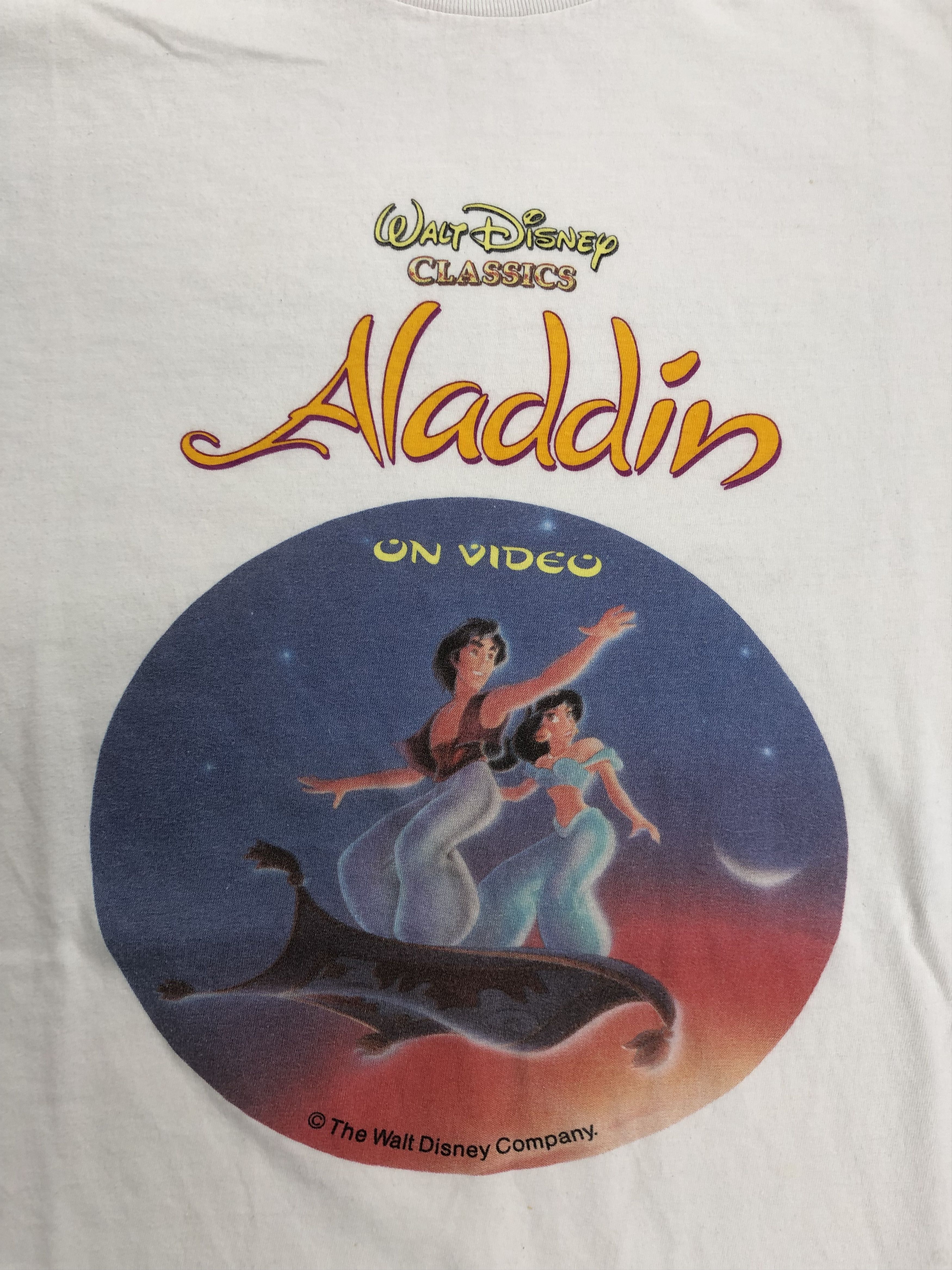Cartoon Network Vintage 90s Aladdin (Lion King Beauty and the Beast) Size US XL / EU 56 / 4 - 3 Thumbnail
