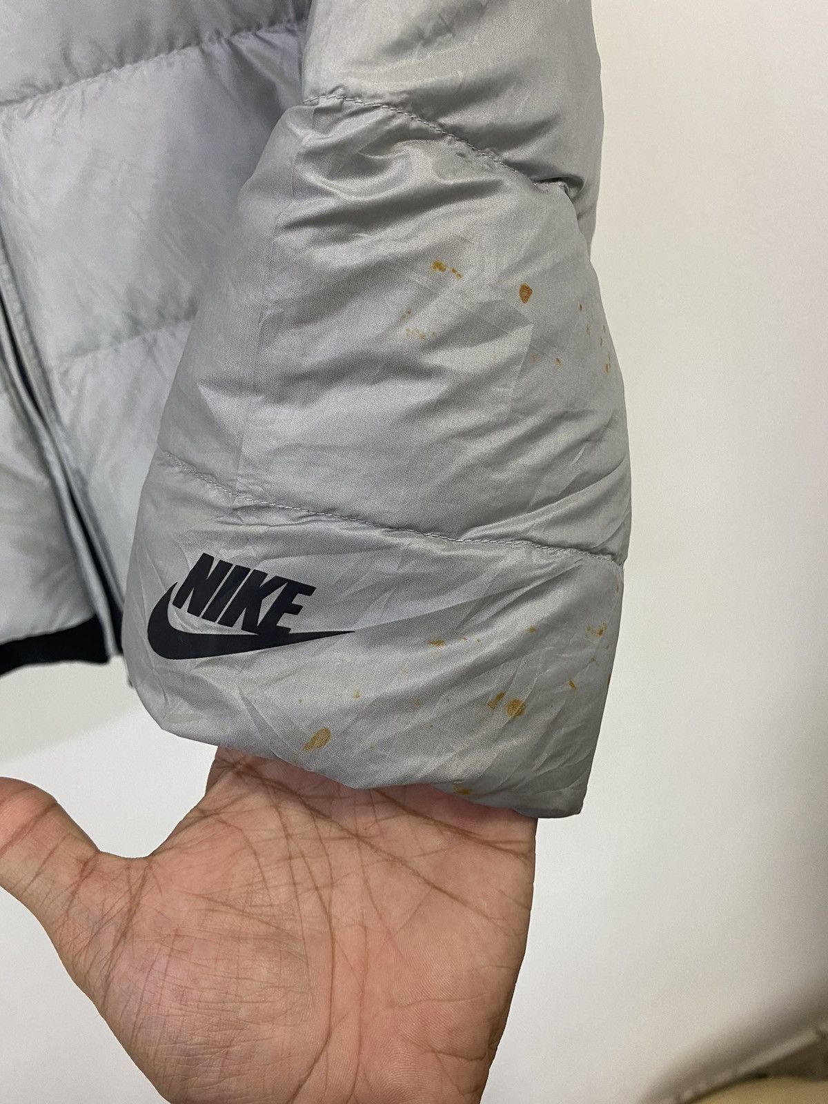 Nike Nike Puffer Jacket Rare Design With Hoodies Small Logo Size US M / EU 48-50 / 2 - 7 Thumbnail