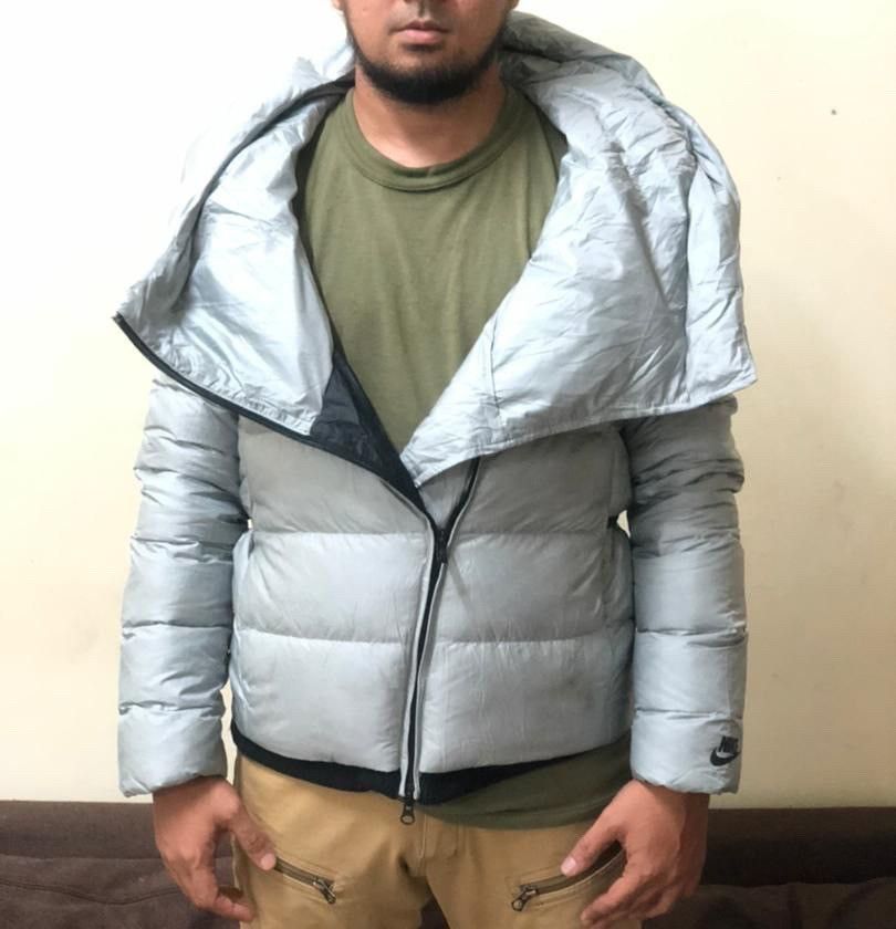 Nike Nike Puffer Jacket Rare Design With Hoodies Small Logo Size US M / EU 48-50 / 2 - 12 Thumbnail