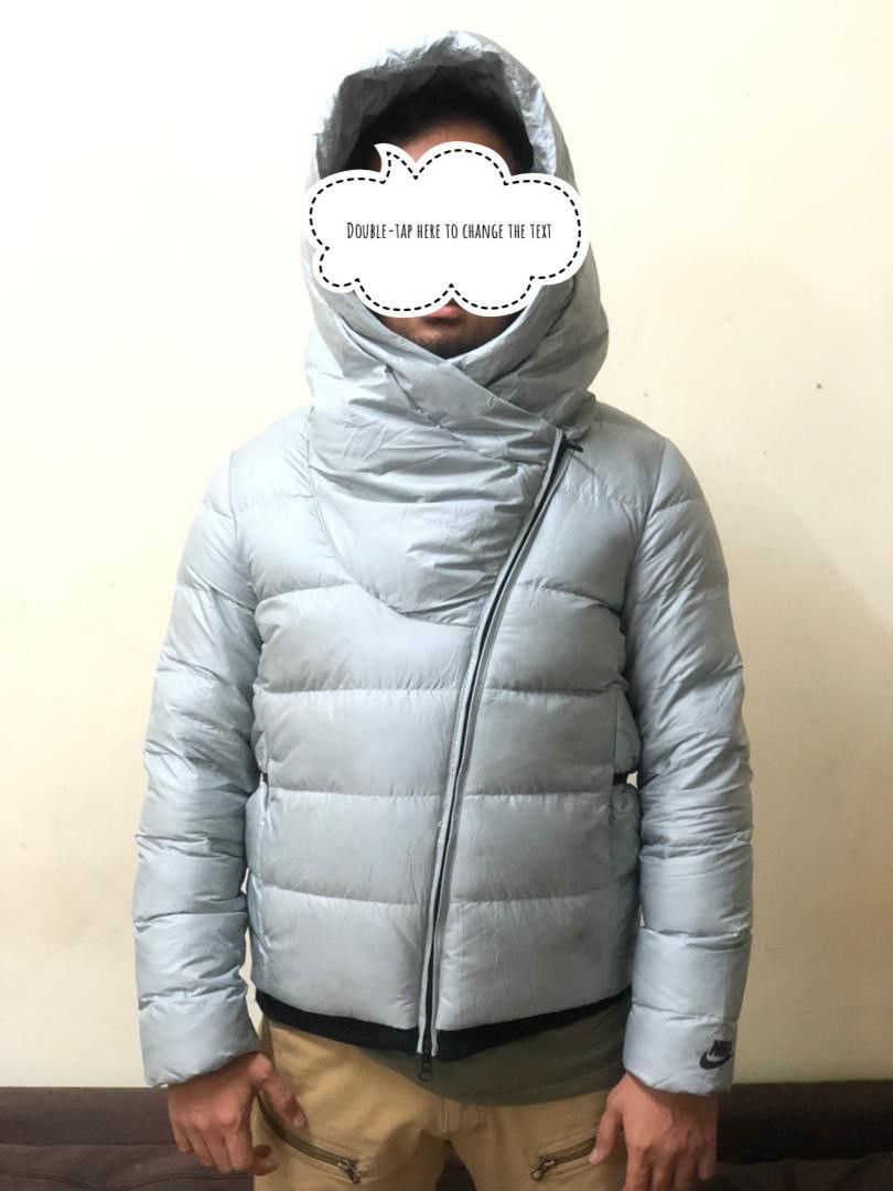 Nike Nike Puffer Jacket Rare Design With Hoodies Small Logo Size US M / EU 48-50 / 2 - 10 Thumbnail