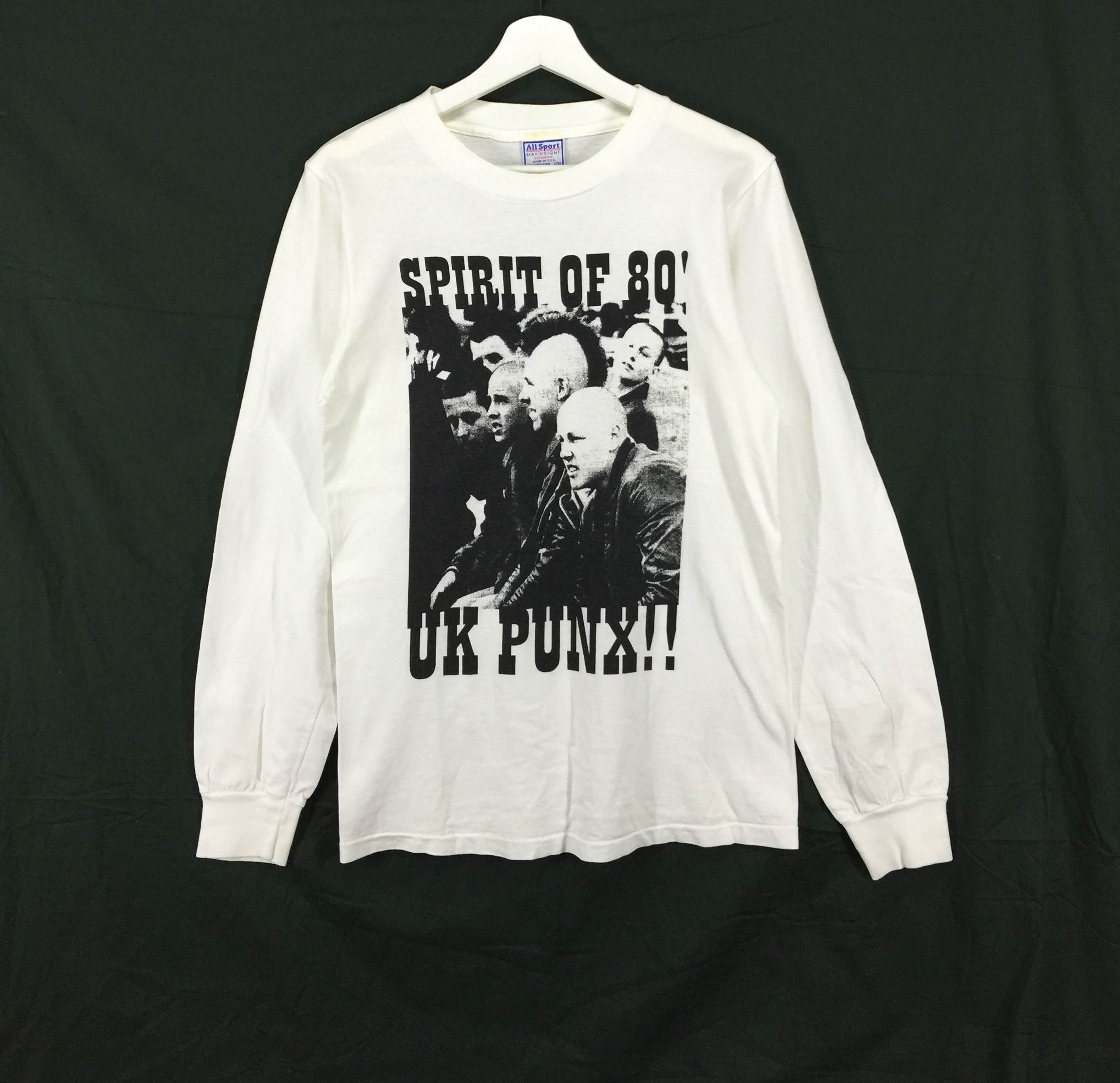 Pre-owned Seditionaries Spirit Of 80 Uk Punx Vintage Shirt In White