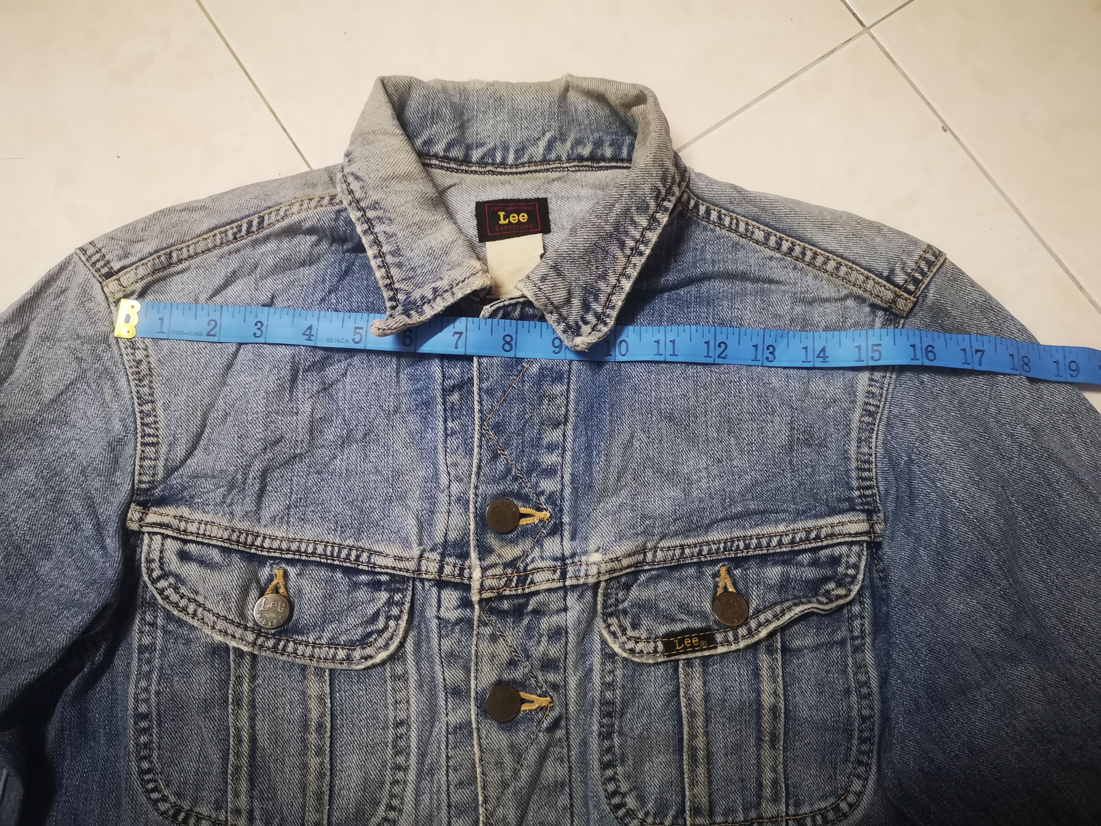 Lee Vintage LEE Jacket Left Hand Denim Size US M / EU 48-50 / 2 - 25 Thumbnail