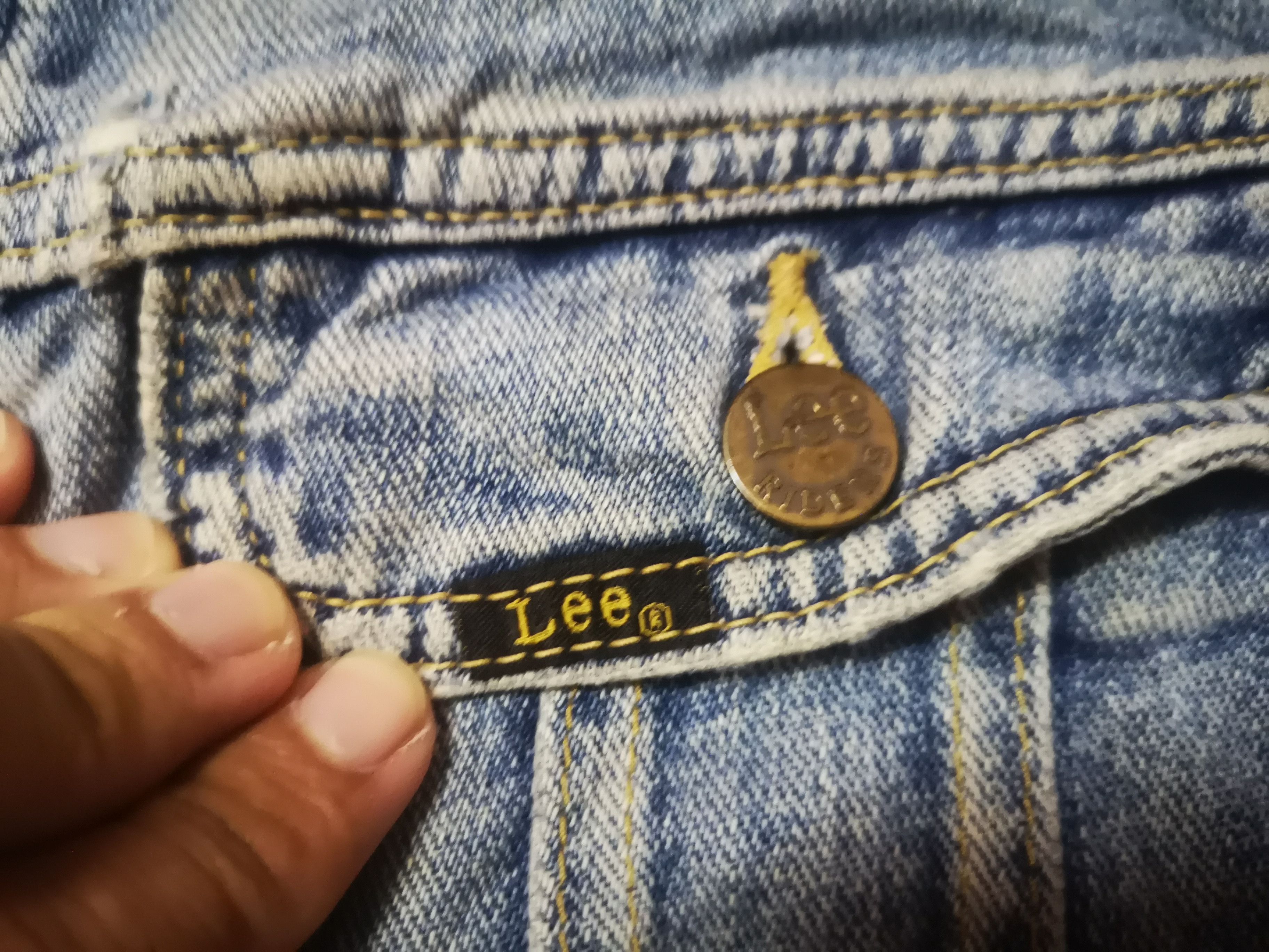 Lee Vintage LEE Jacket Left Hand Denim Size US M / EU 48-50 / 2 - 11 Thumbnail