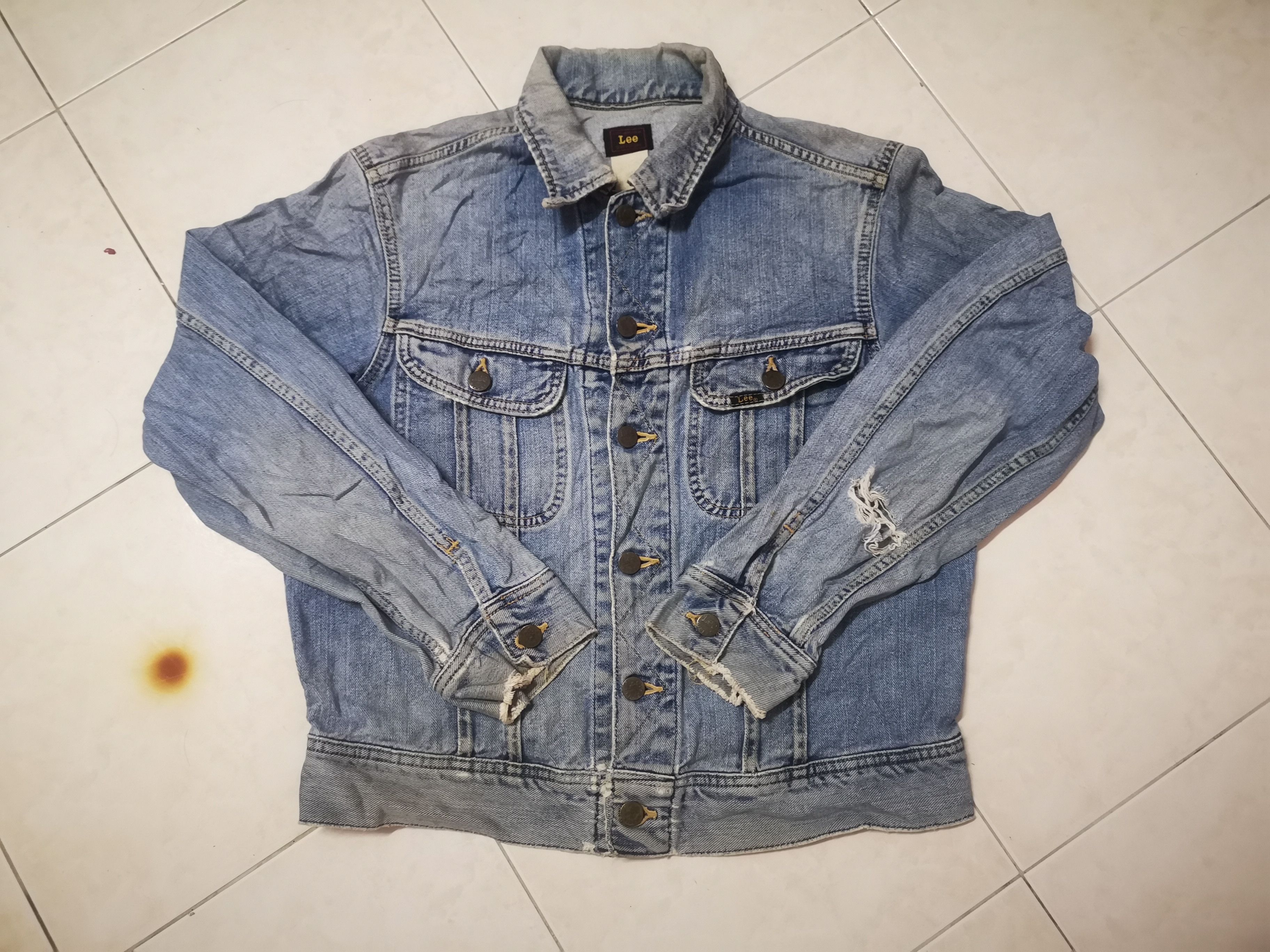 Lee Vintage LEE Jacket Left Hand Denim Size US M / EU 48-50 / 2 - 3 Thumbnail