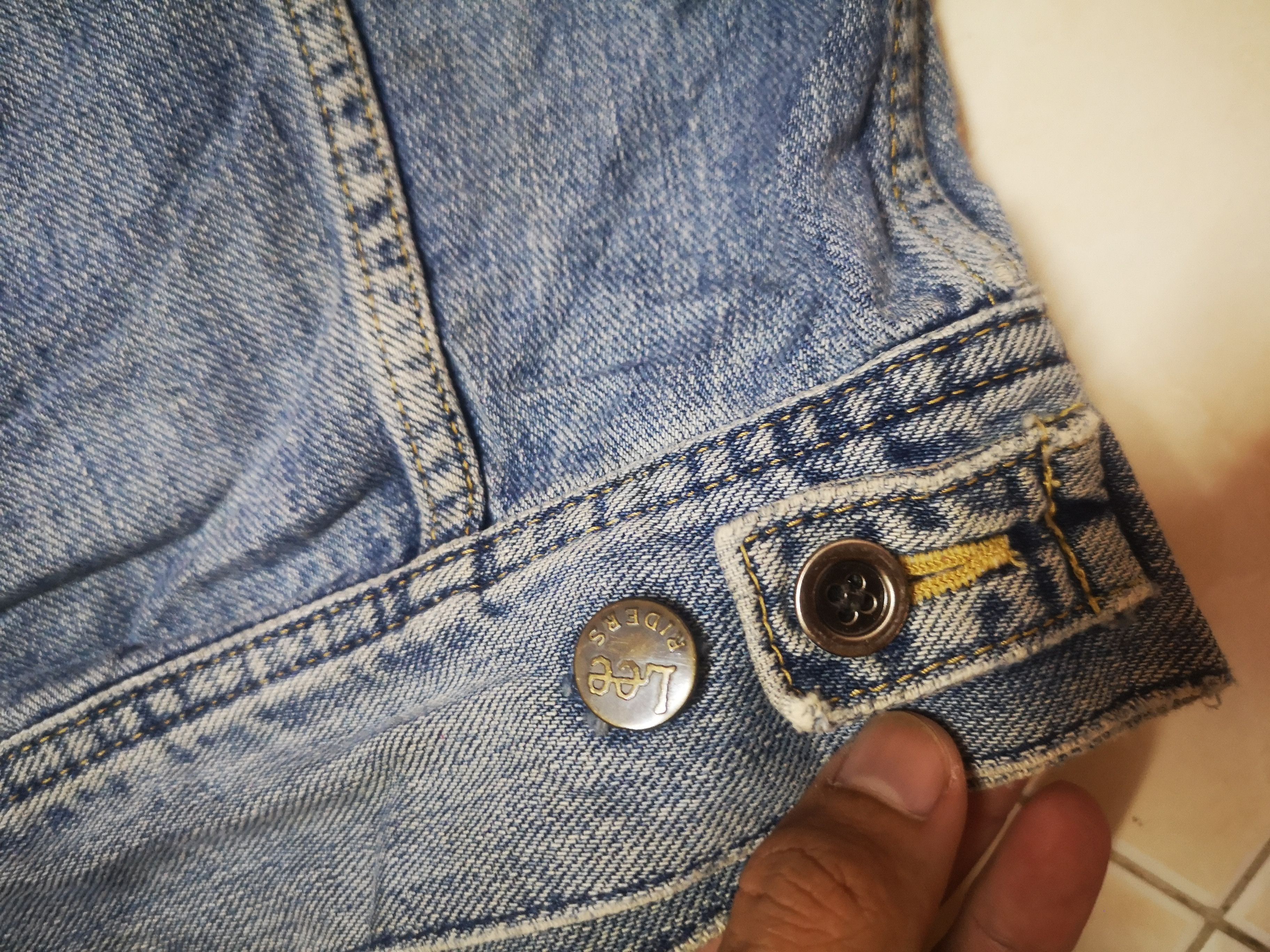 Lee Vintage LEE Jacket Left Hand Denim Size US M / EU 48-50 / 2 - 19 Thumbnail