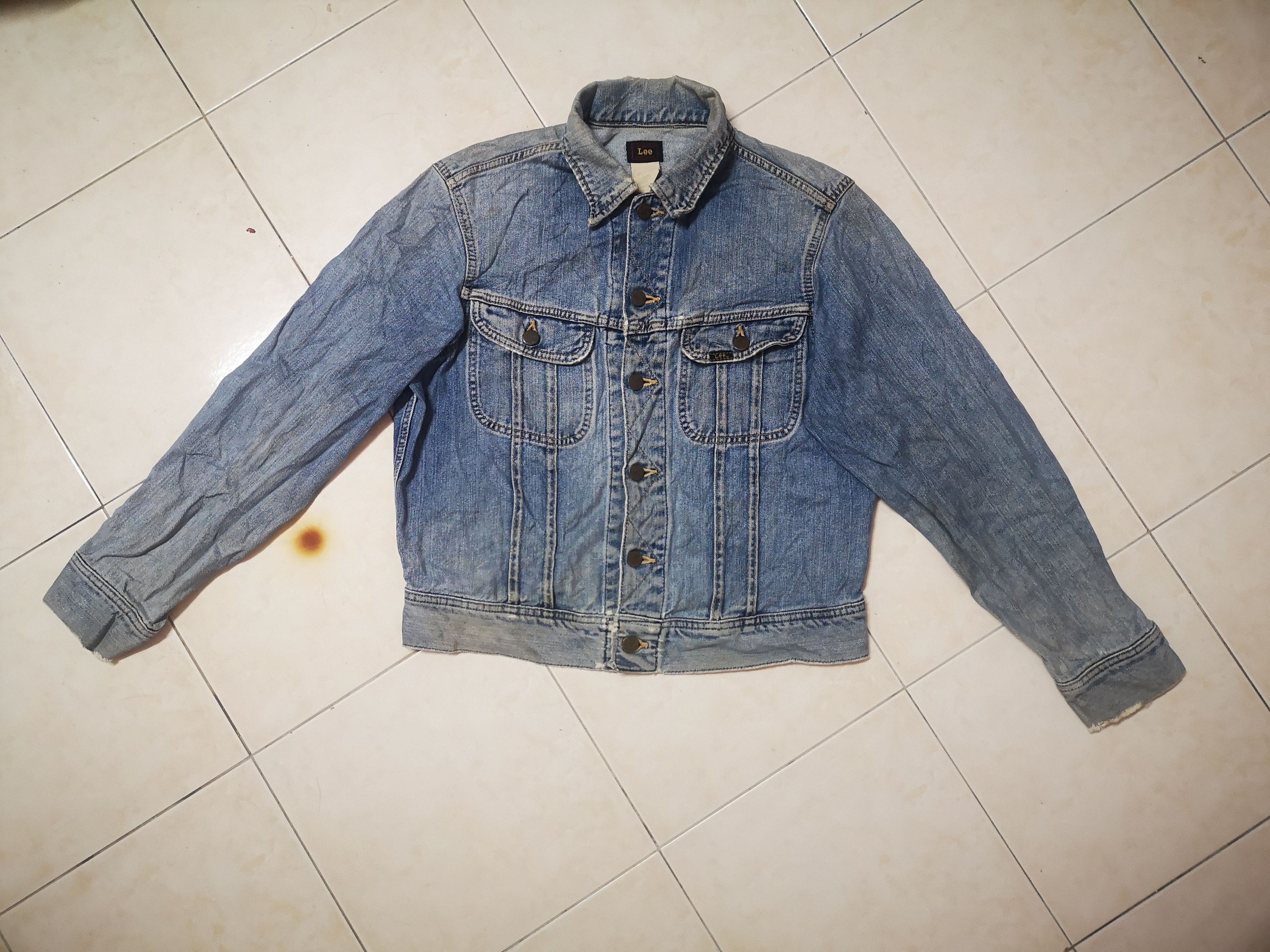 Lee Vintage LEE Jacket Left Hand Denim Size US M / EU 48-50 / 2 - 4 Thumbnail