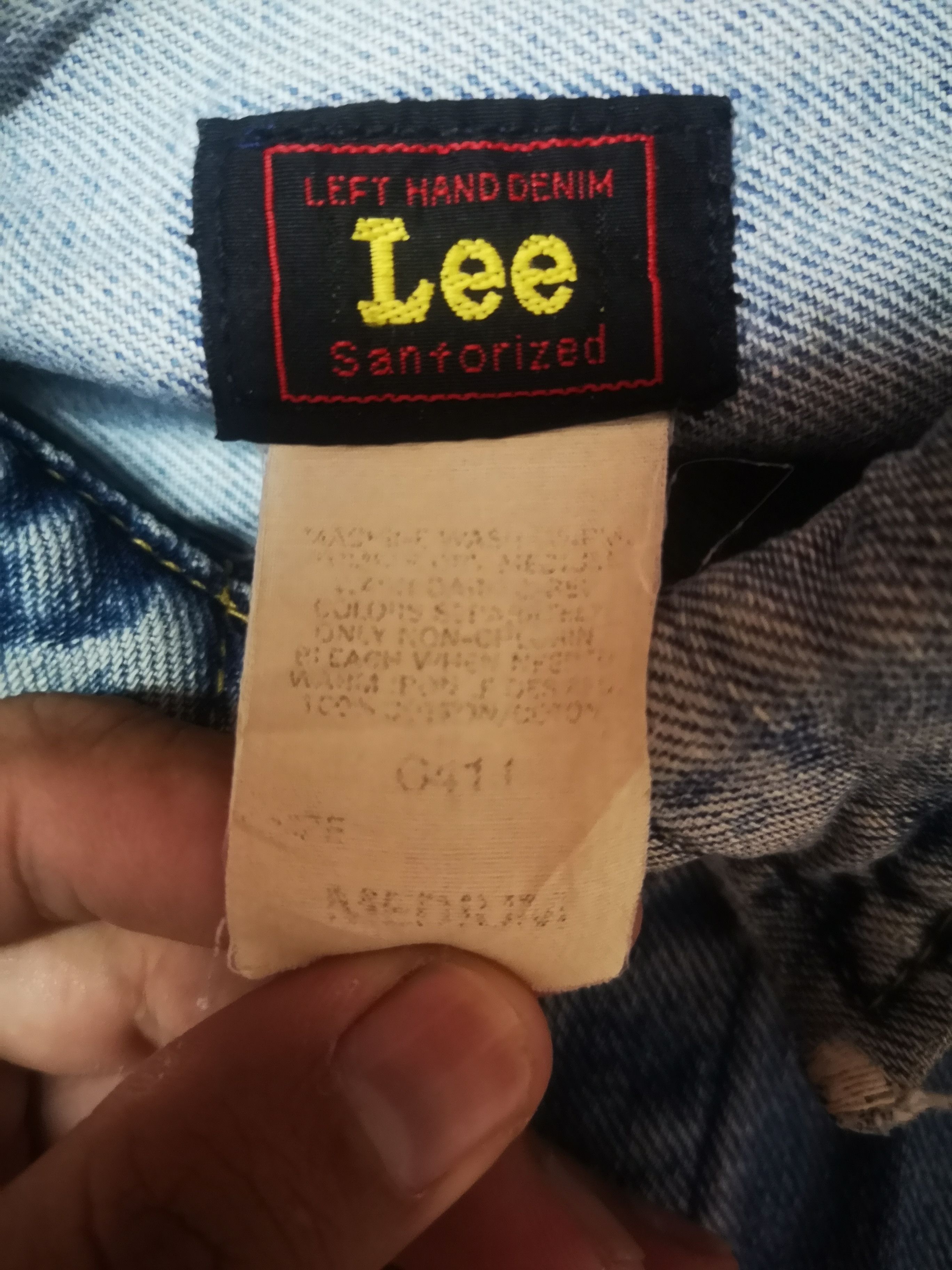 Lee Vintage LEE Jacket Left Hand Denim Size US M / EU 48-50 / 2 - 14 Thumbnail