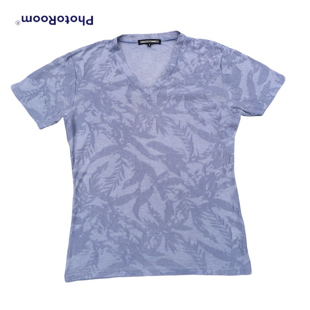 5351 POUR LES HOMMES v neck t-shirt Size US L / EU 52-54 / 3 - 1 Thumbnail