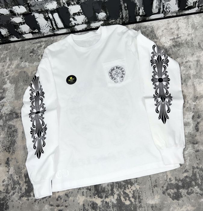 Chrome Hearts Chrome hearts logo t shirt | Grailed