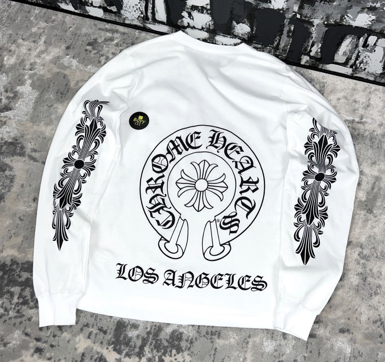 Chrome Hearts Chrome hearts logo t shirt | Grailed