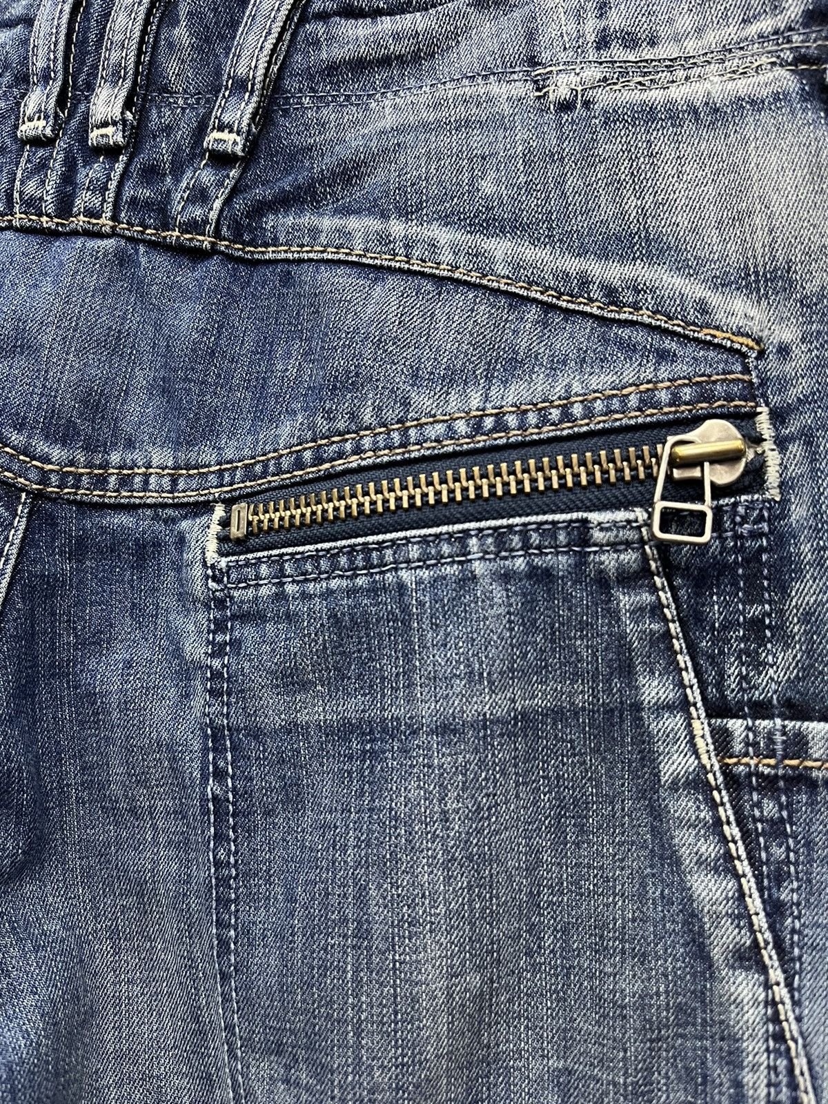 Designer × Marithe + Francois Girbaud × Vintage RARE! MARITHE FRANCOIS GIRBAUD Designer Denim Pants Size US 31 - 14 Thumbnail