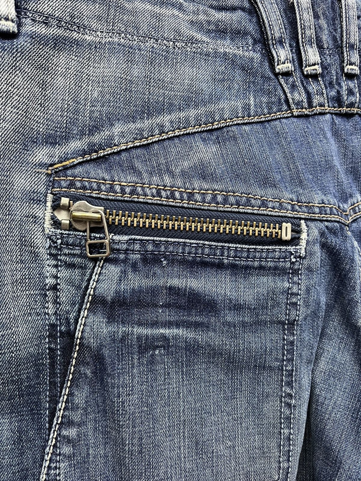 Designer × Marithe + Francois Girbaud × Vintage RARE! MARITHE FRANCOIS GIRBAUD Designer Denim Pants Size US 31 - 13 Thumbnail
